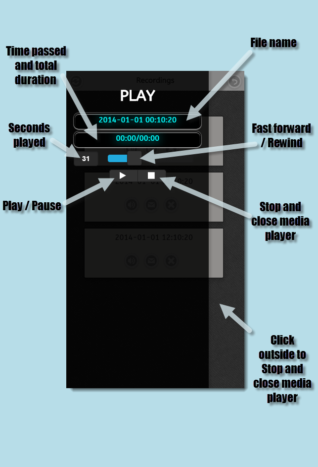 Image of the Ghost Radio media player